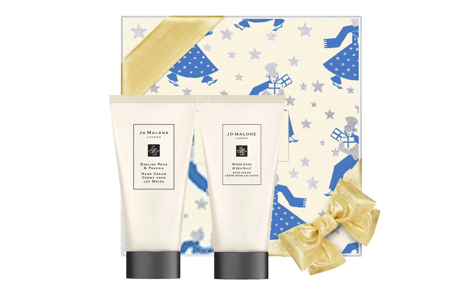 Jo Malone London Ограниченный UK Pear Blue Bell Box увлажняющий ароматный крем для рук 50 мл+50 мл