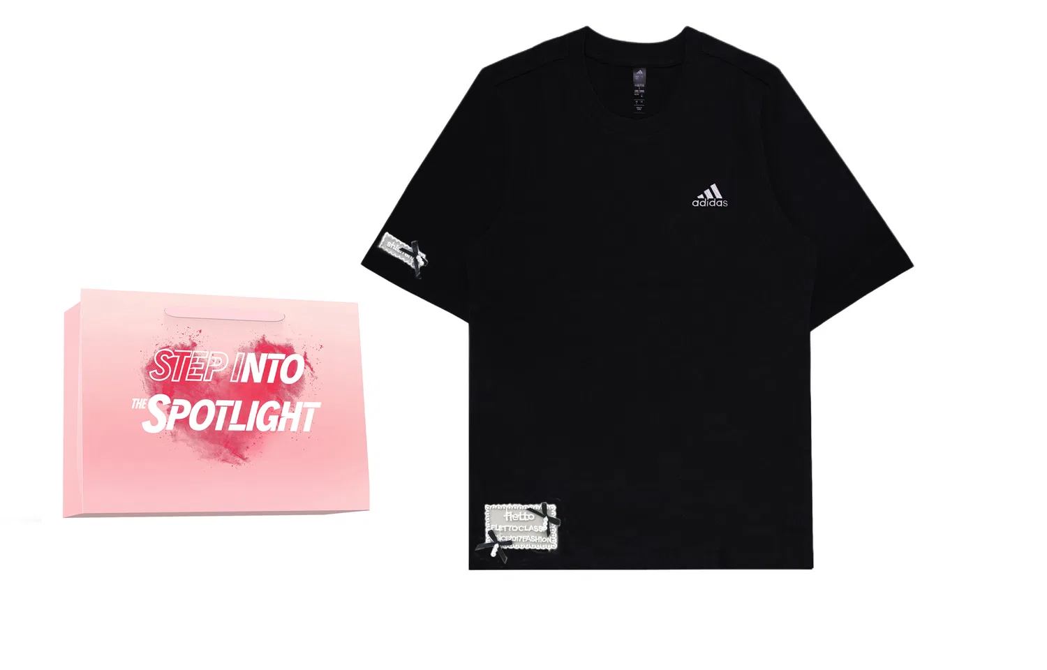 Футболка с логотипом MUST HAVES Adidas розовая