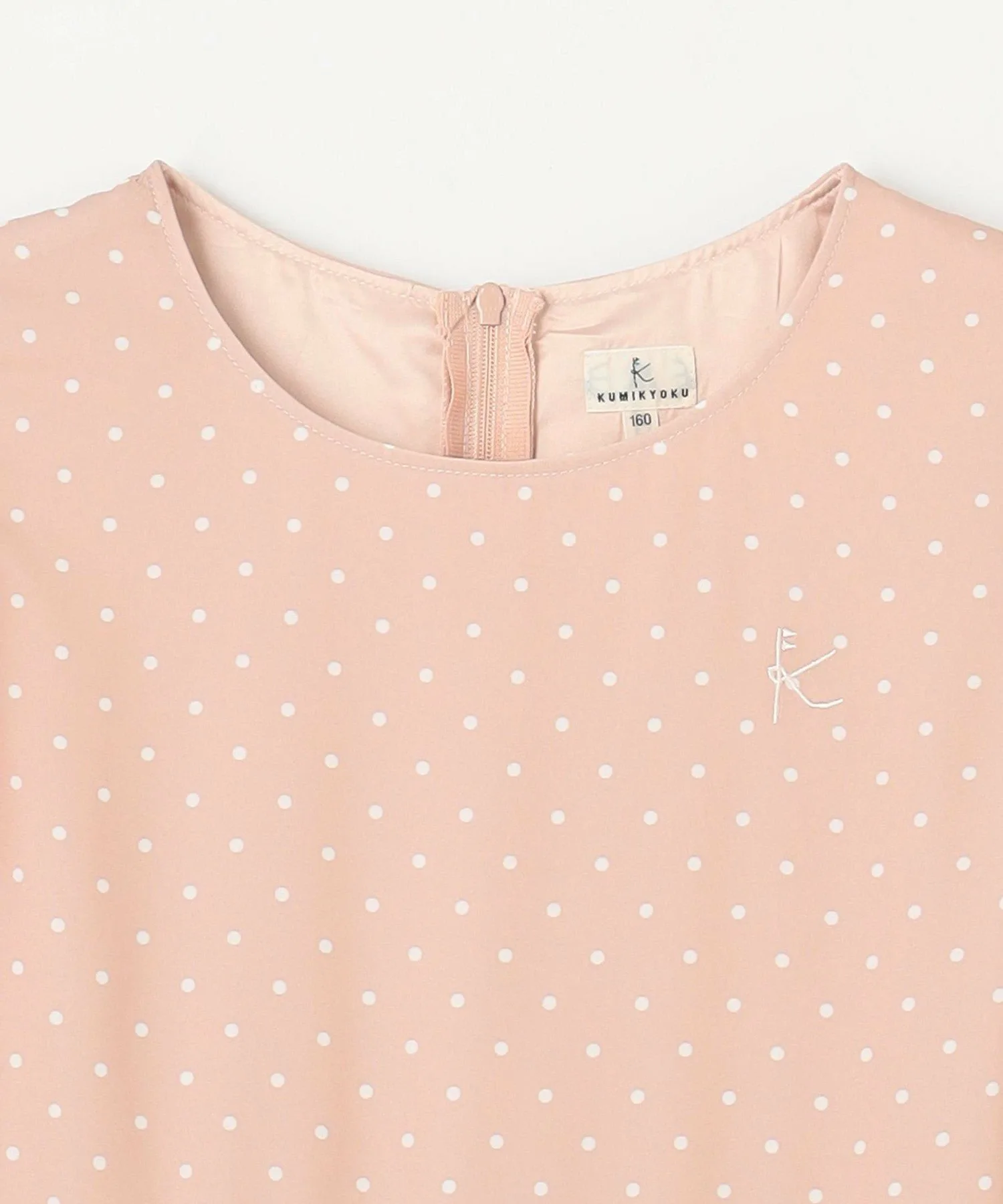 Платье из шифона в горошек [150-170 см] Kids Suite, Pink shades 5 [512] — фото 4