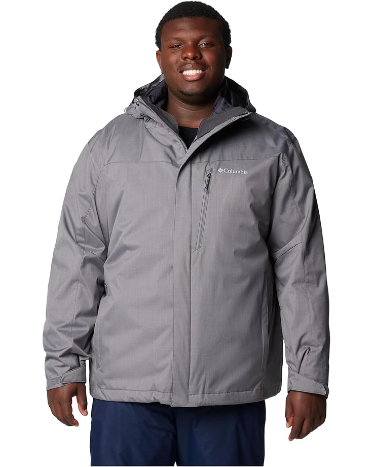 

Куртка Columbia Big & Tall Whirlibird V Interchange Jacket, цвет City Grey Melange