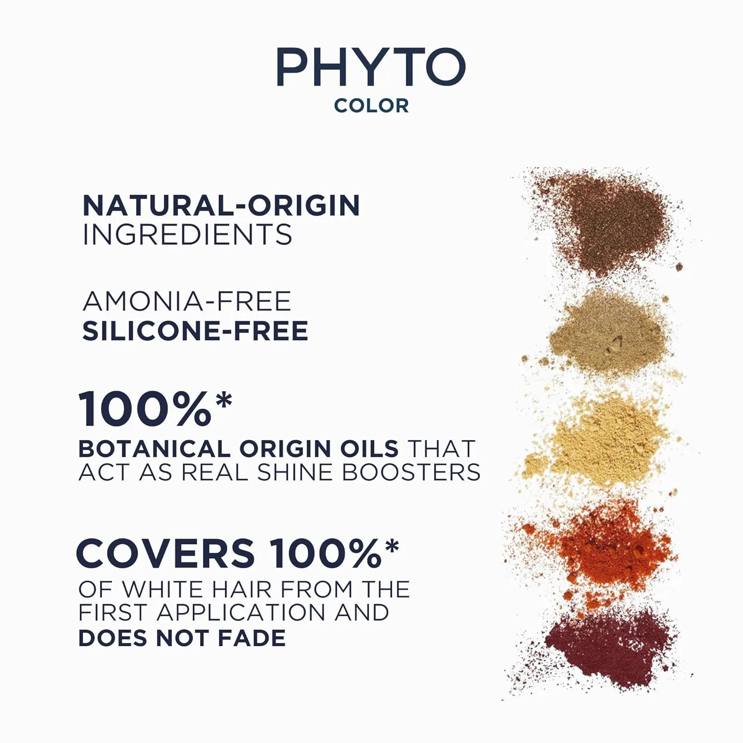 Стойкая краска для волос PHYTO Phytocolor с растительными пигментами, 100% закрашивание седых волос, без аммиака, без PPD, без резорцина, 0,42 унции. 11.91 г (1 шт.), 4.77 Intense Chestnut Brown — фото 4