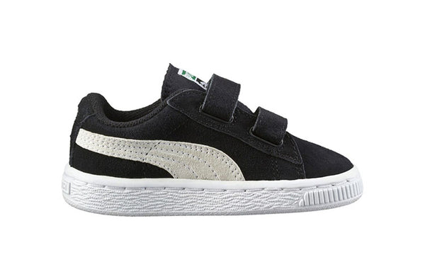 Кроссовки suede 2 straps 'black white' Puma, черный — фото 2