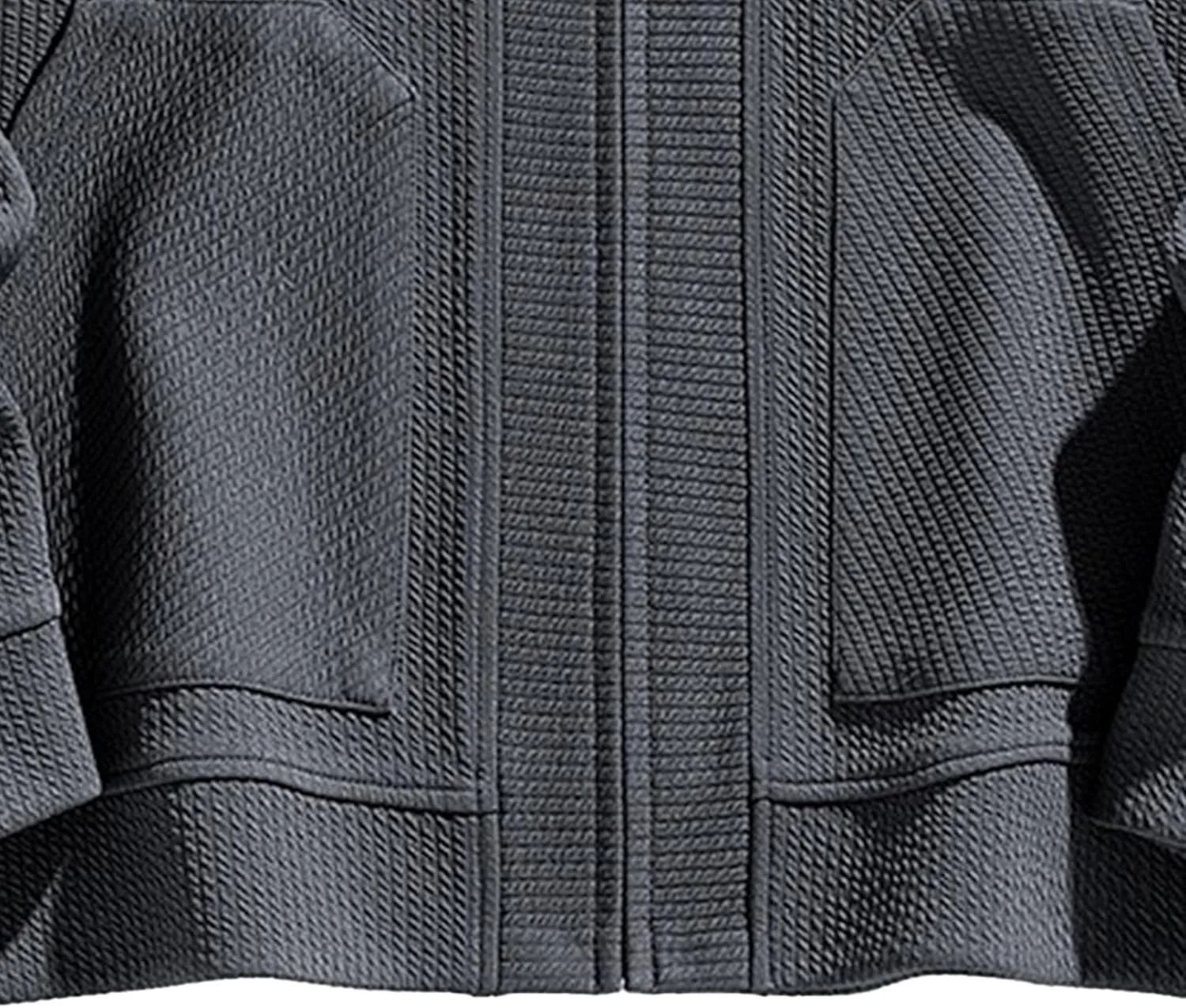 Мужской кардиган с молнией, риббен, slim fit, легкий — фото 2
