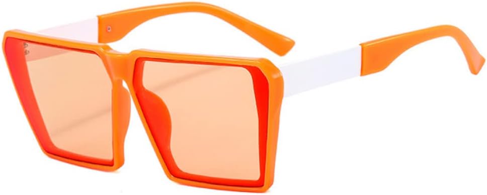

Разноцветные солнцезащитные очки для женщин, градиентные оттенки, защита от УФ-излучения UV400, для мужчин, большие, желто-оранжевые солнцезащитные очки LANGSER, Orange Champagne