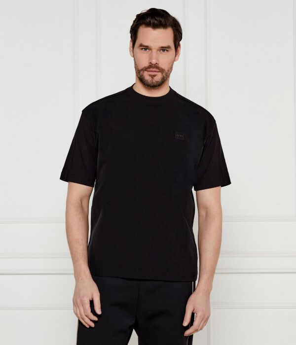 

Футболка te_nylonfront Relaxed fit Boss Orange, черный