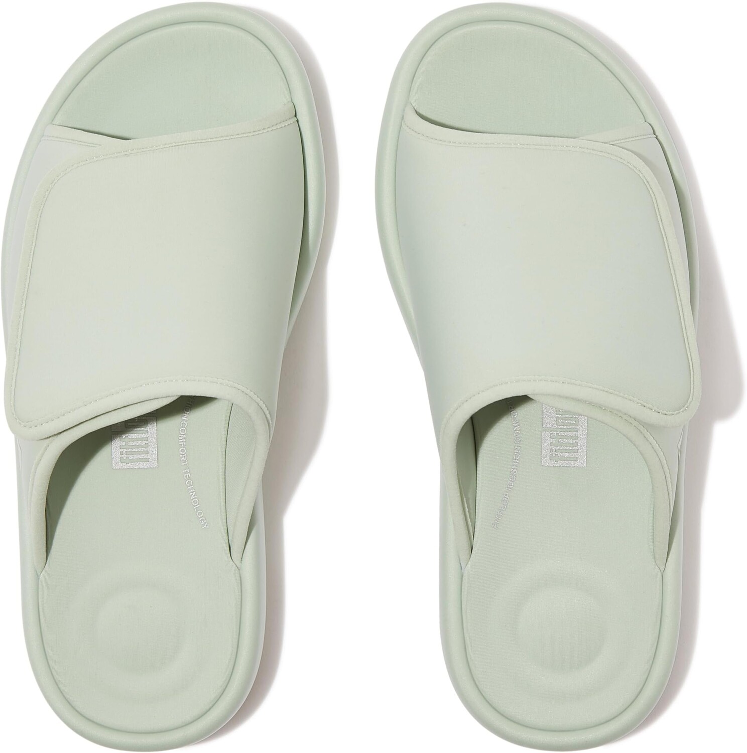Сандалии FitFlop Iqushion City Adjustable Water-Resistant Slides, цвет Sagebrush — фото 2