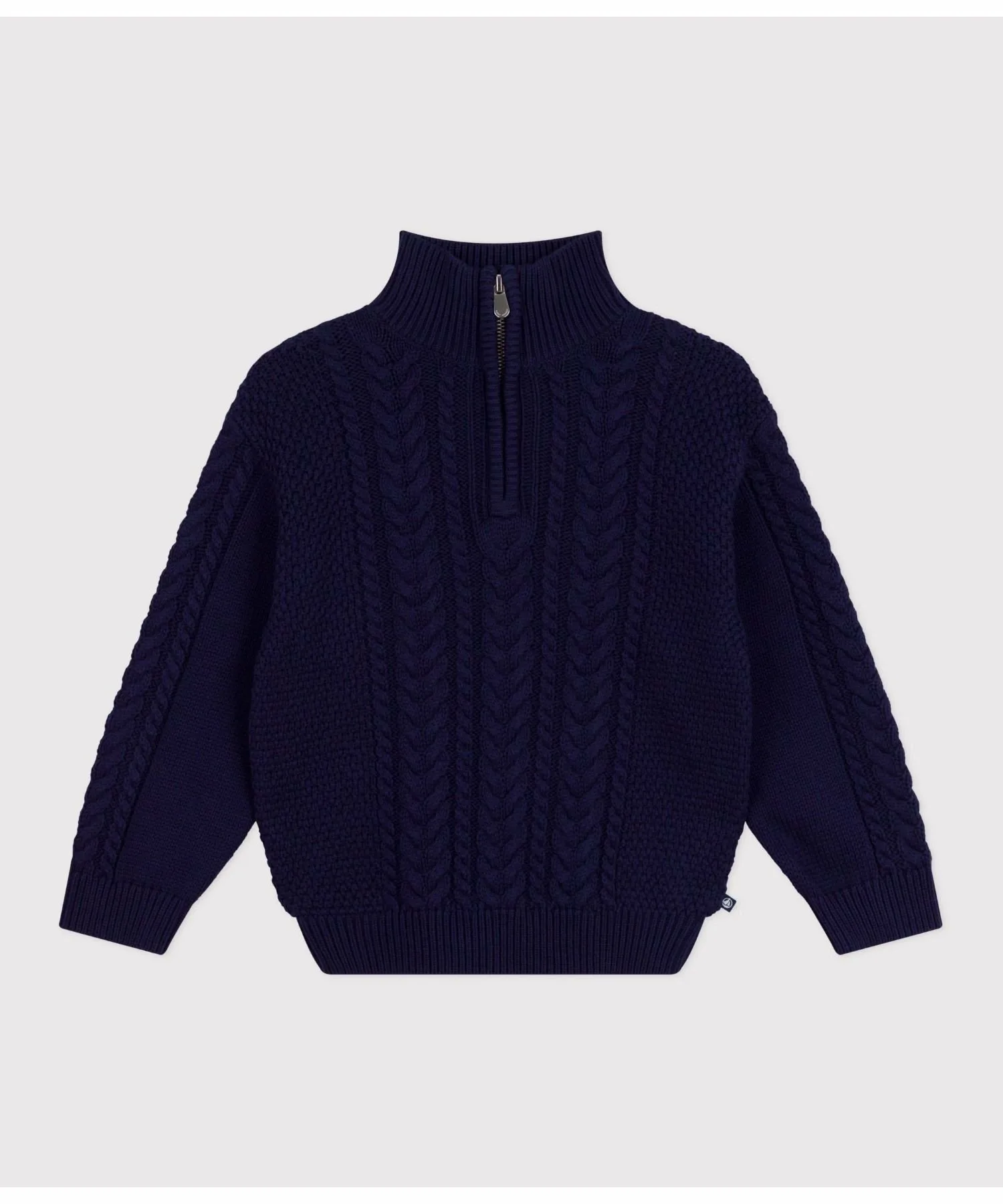 Вязаный пуловер PETIT BATEAU, Blue