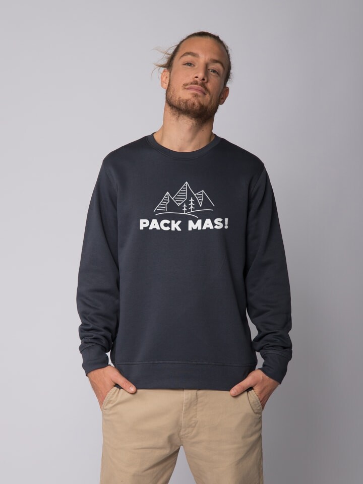 

Толстовка wat Apparel Pack mas!, цвет india ink grey