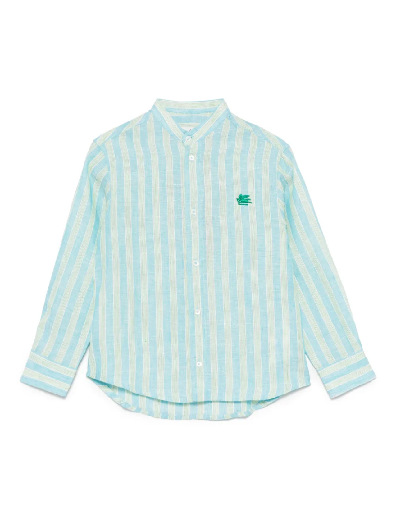 

ETRO KIDS рубашка в полоску, синий