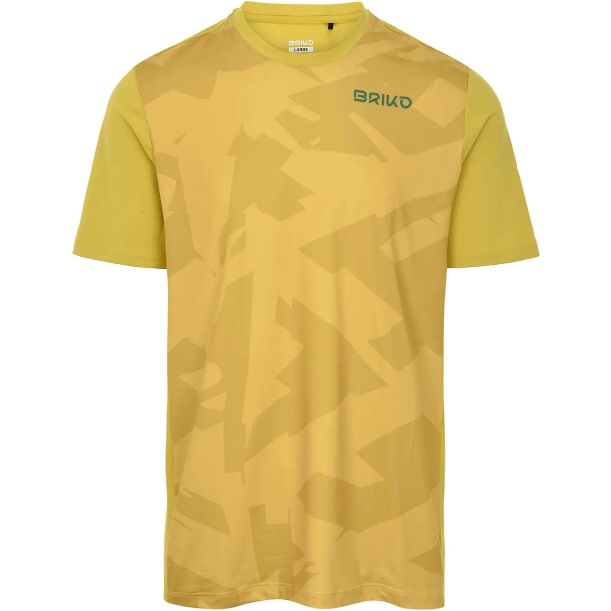 

Мужская футболка Adventure Camo Briko, желтый