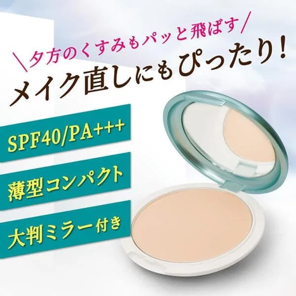 Пудра для лица pressed SPF40 PA+++ Generic, 12 г, бежевый — фото 4