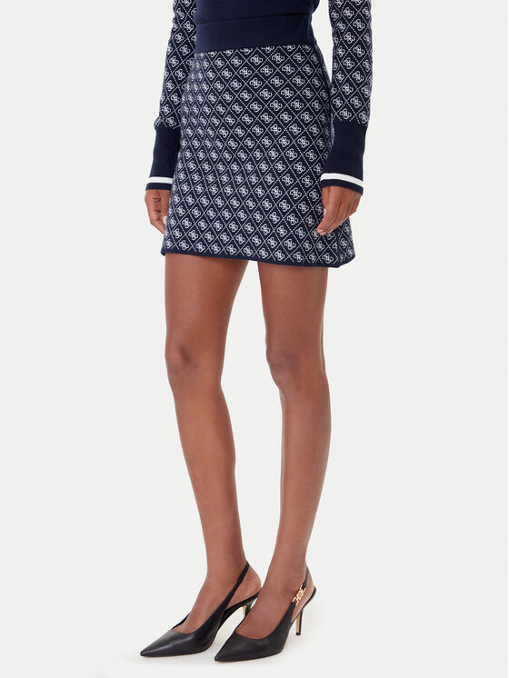 

Юбка-карандаш slim fit W5BD81 Z3JD2 Guess, синий