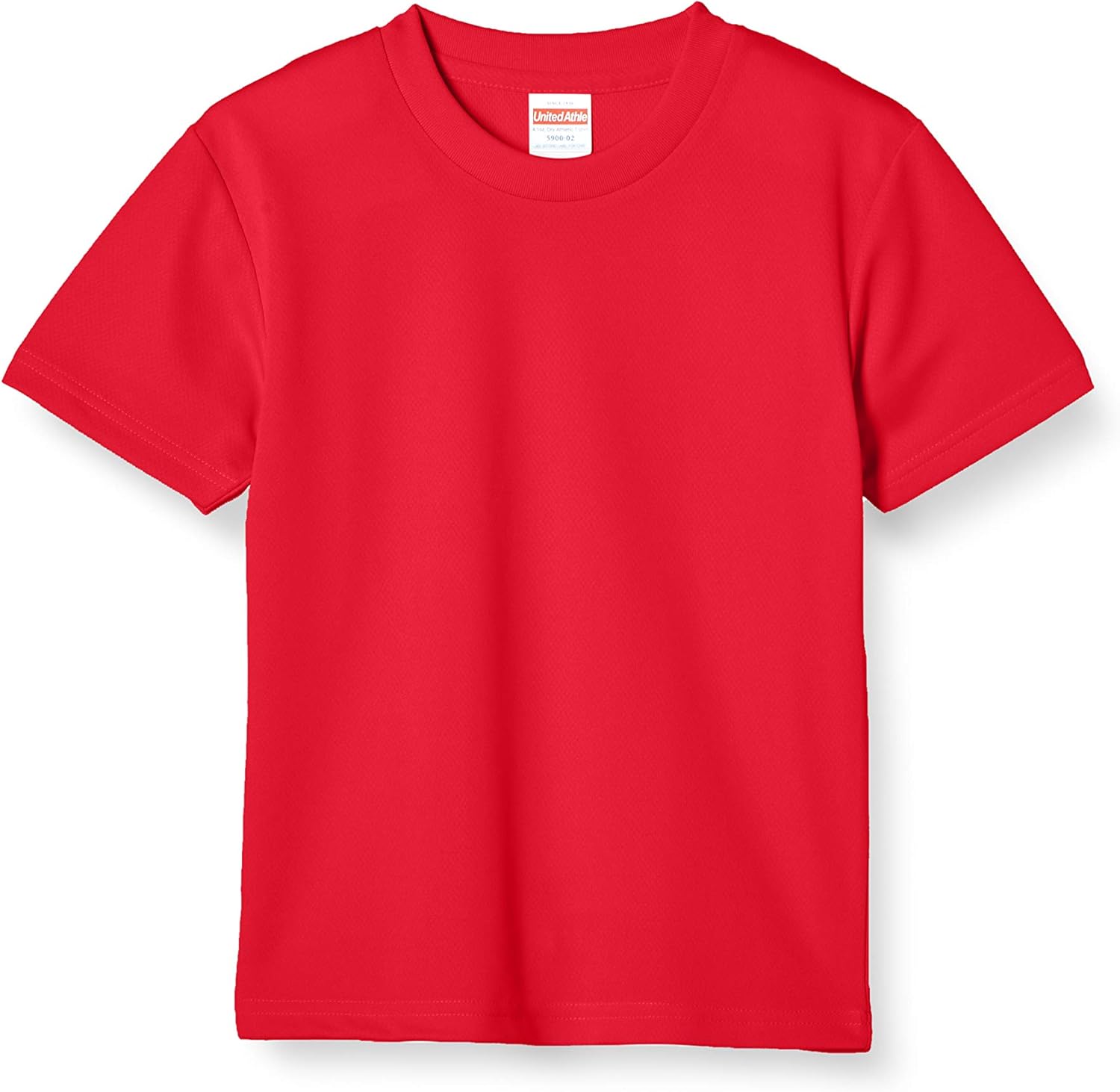 

Детская повседневная футболка с коротким рукавом United Athle 4.1 Oz Dry (590002c-112), розово-красный