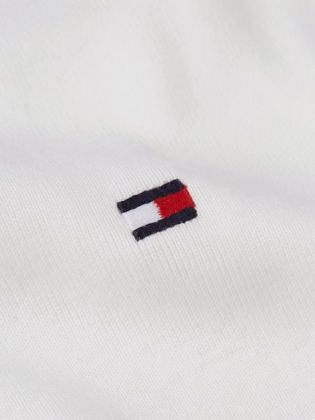 Футболка с тонким воротником-гольф Tommy Hilfiger, Ecru — фото 4