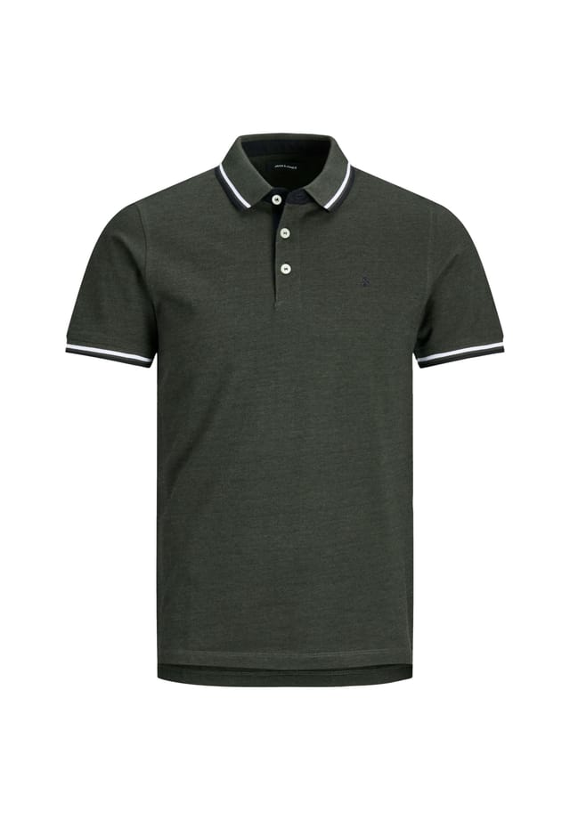 

Рубашка поло рубашка jjepaulos поло с коротким рукавом Jack & Jones, зеленый
