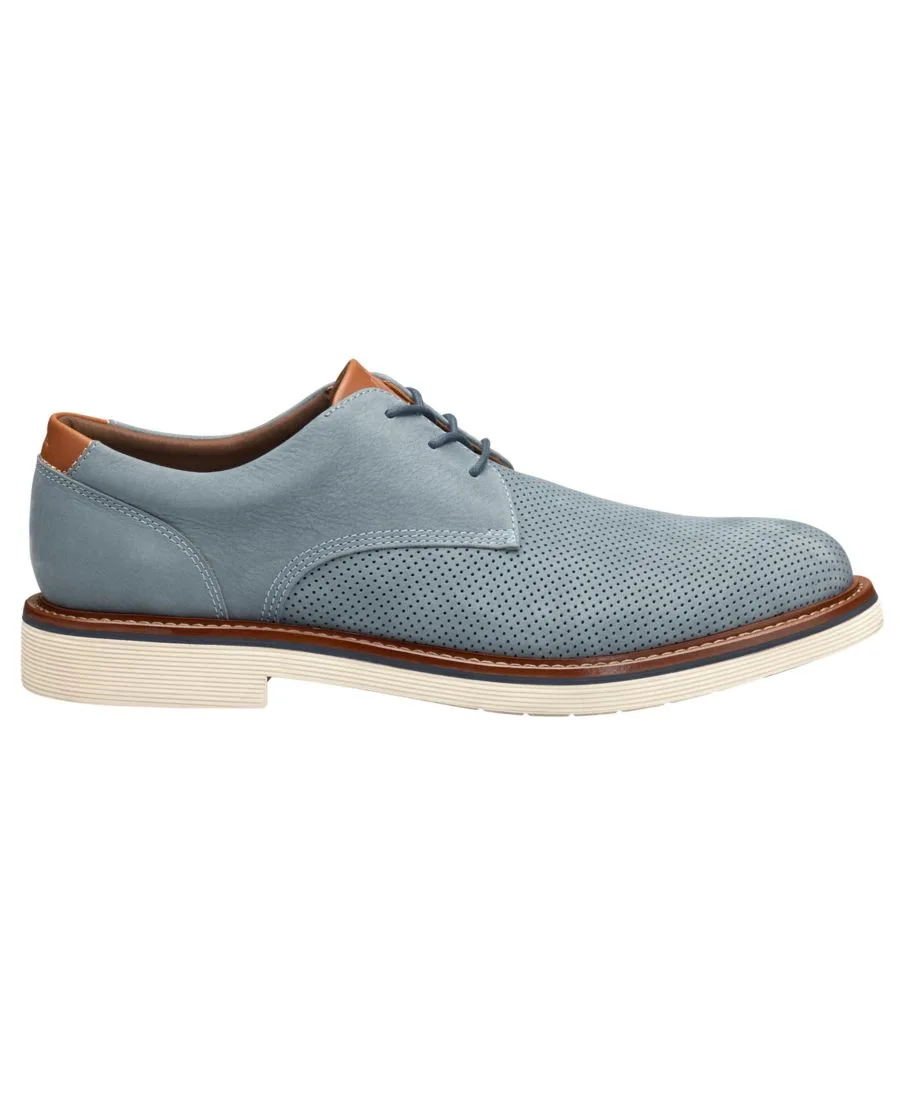 Men's Tyson Perfed Plain Toe Johnston & Murphy, denim синий — фото 2