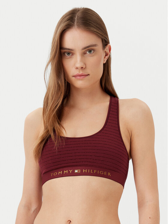 

Топ облегающего кроя UW0UW05587 Tommy Hilfiger, красный