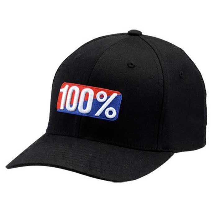 

Бейсболка 100percent OG Flexfit, черный