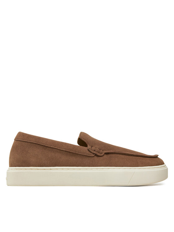 

Низкие туфли Moccasin Suede HM0HM01794 Calvin Klein, коричневый