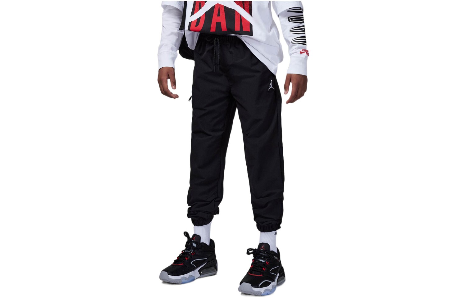 

Детские трикотажные спортивные штаны Jordan, цвет Black