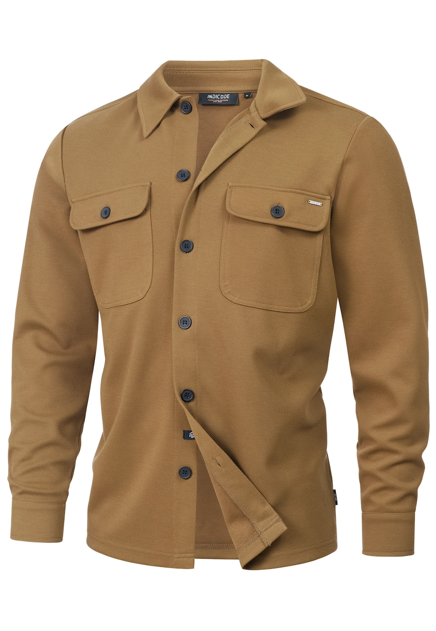 

Рубашка на пуговицах Comfort fit INDICODE JEANS INNello, зеленый