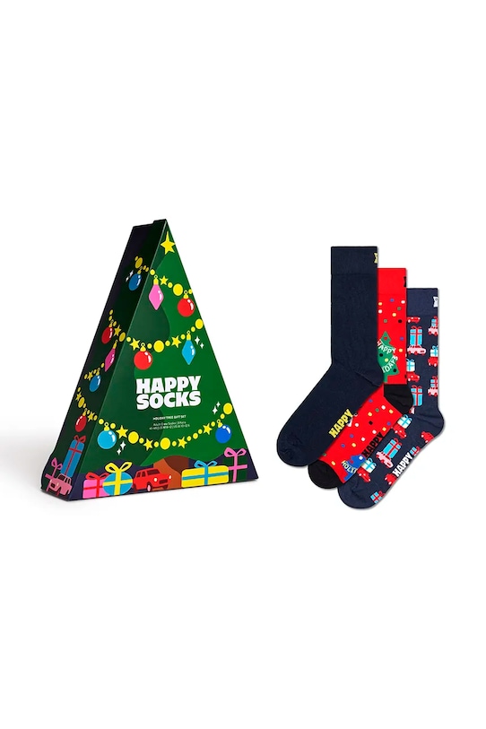 

Носки Giftbox 3 пары Happy Socks, мультиколор