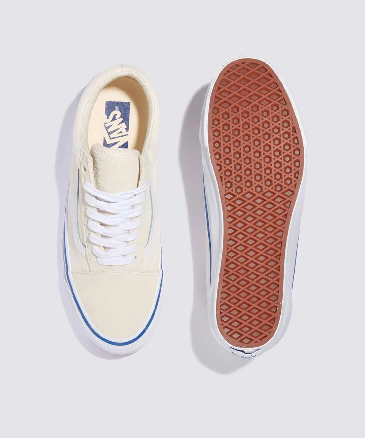 Кроссовки Premium Old School VANS off-white — фото 3
