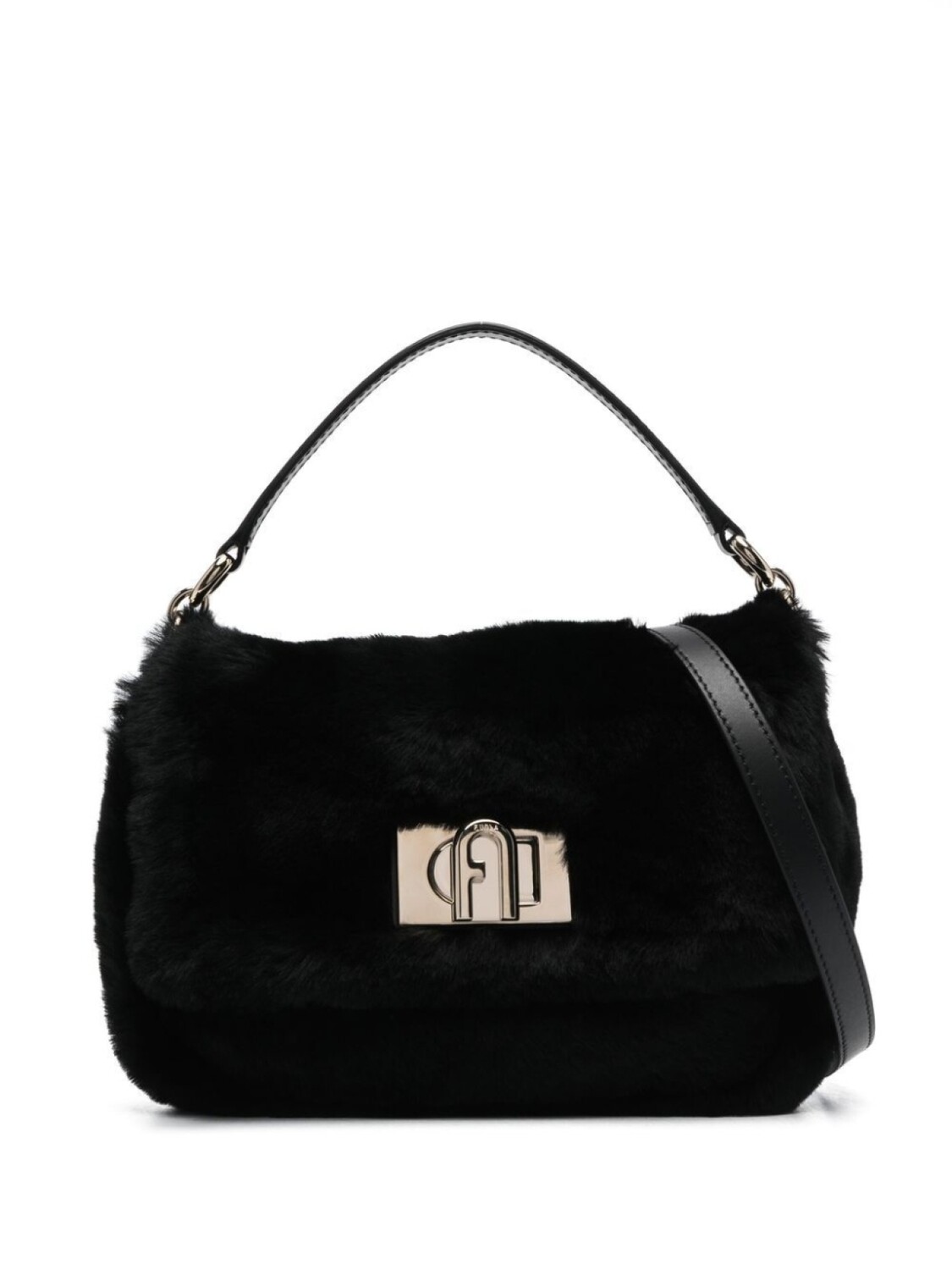 

Furla сумка-тоут с логотипом, черный