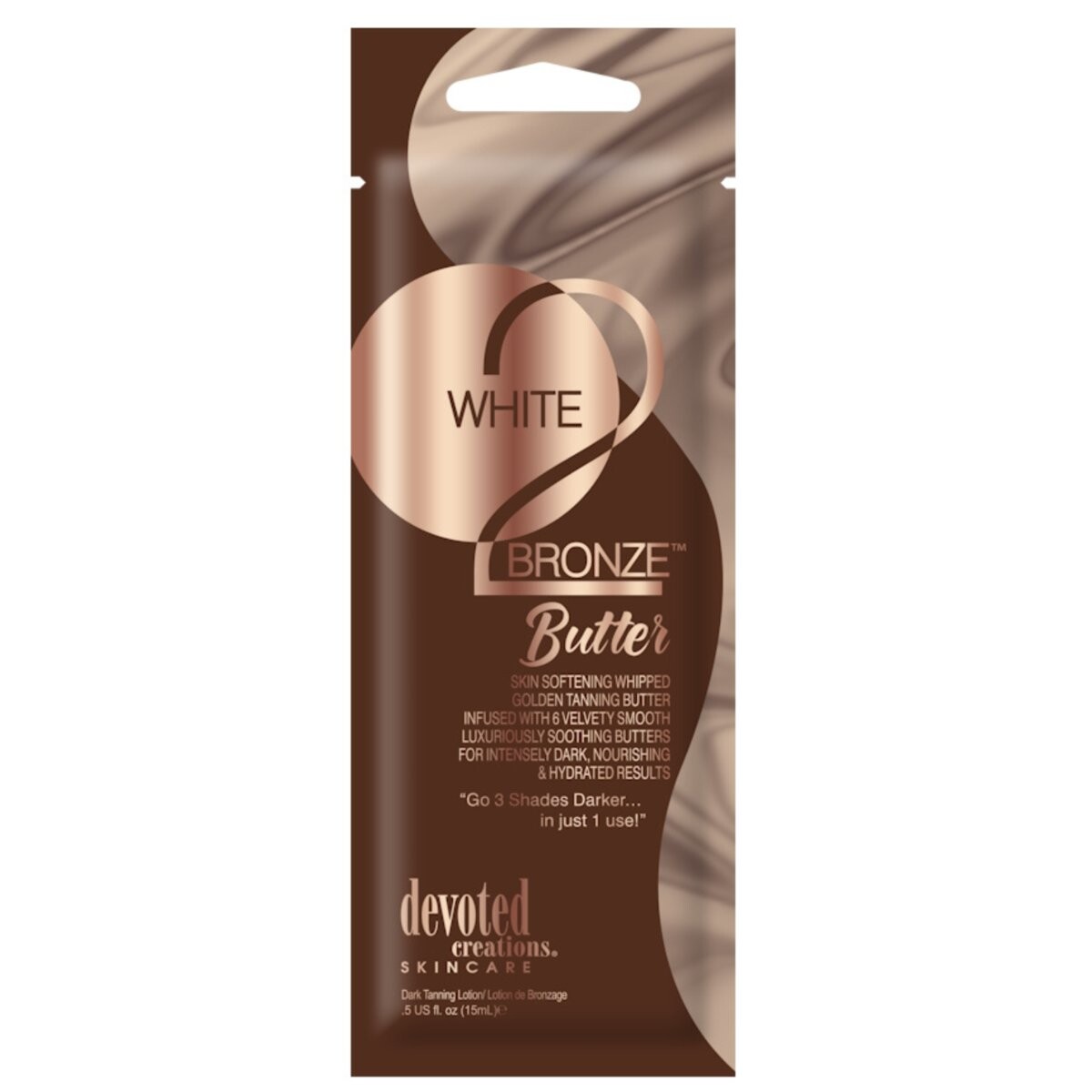 

Devoted Creations, White 2 Bronze Butter, Масло для загара, 15 мл