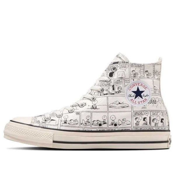 

Кроссовки x peanuts all star cp high top 'off white' Converse, белый