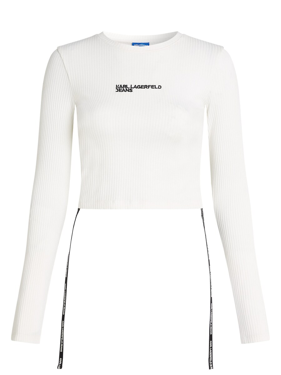 

Лонгслив KARL LAGERFELD JEANS Shirt, белый