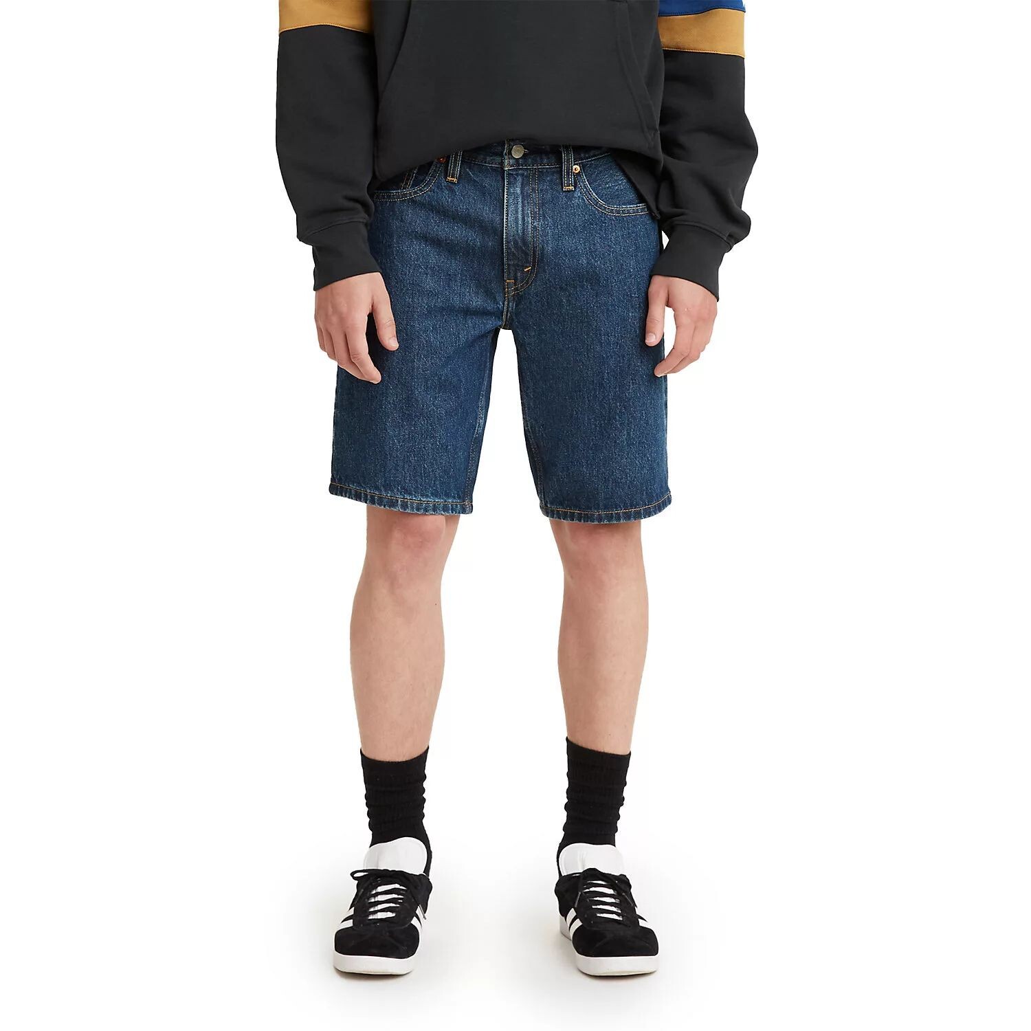 Мужские джинсовые шорты Levi's 405 стандартной посадки — фото 4