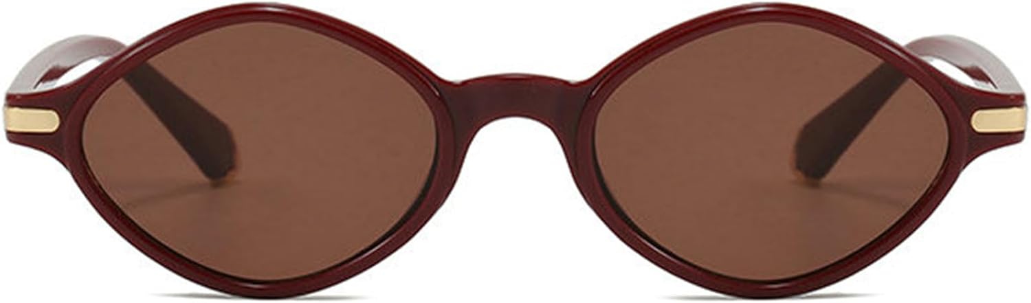 

Солнцезащитные очки Willochra в маленькой оправе, многоугольные, градиентные, женские, винтажные, овальные, для активного отдыха, модные, с защитой от УФ-излучения UV400, C6