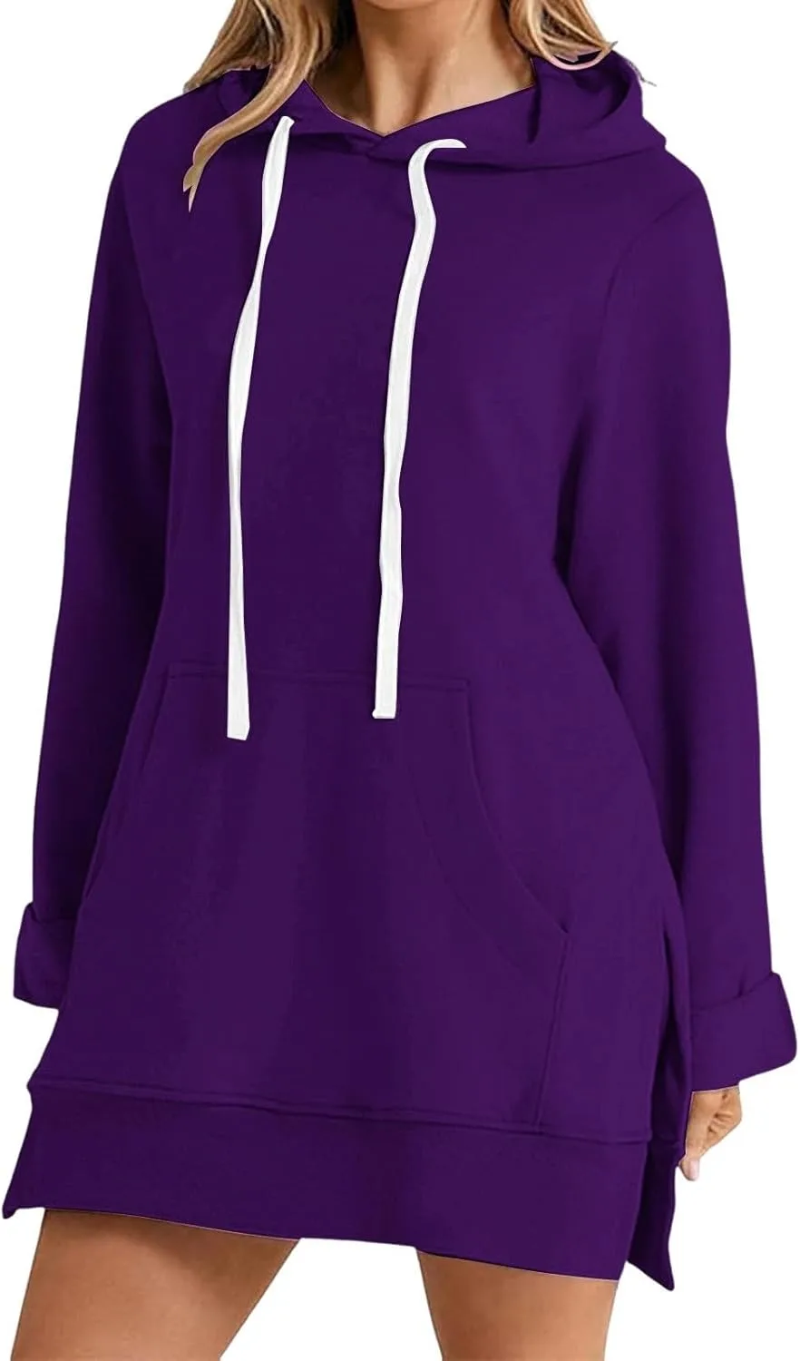 

Miyaomn женский оверсайз худи из мягкого флиса