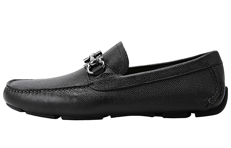 Женские лоферы Ferragamo Gancini, черный