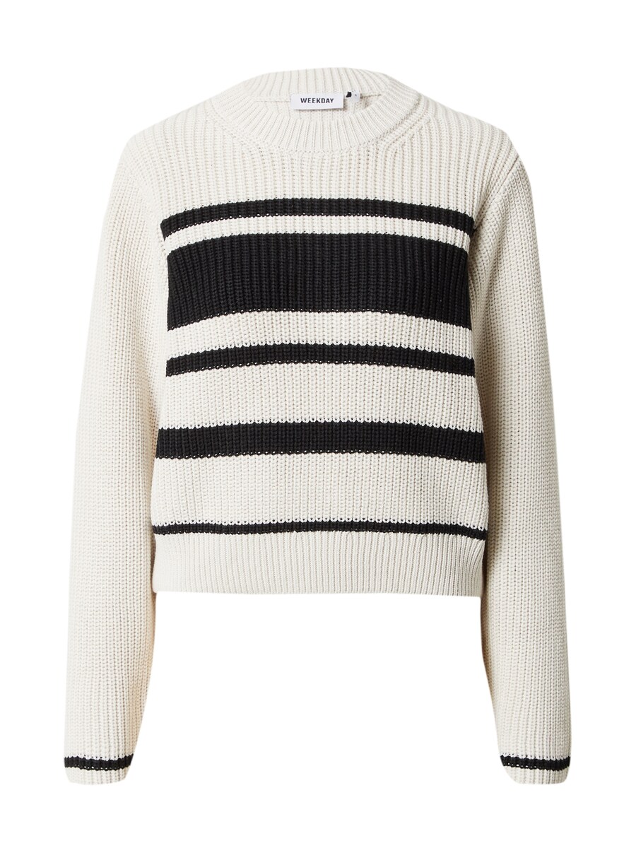 

Тонкий вязаный свитер WEEKDAY Sweater, белый
