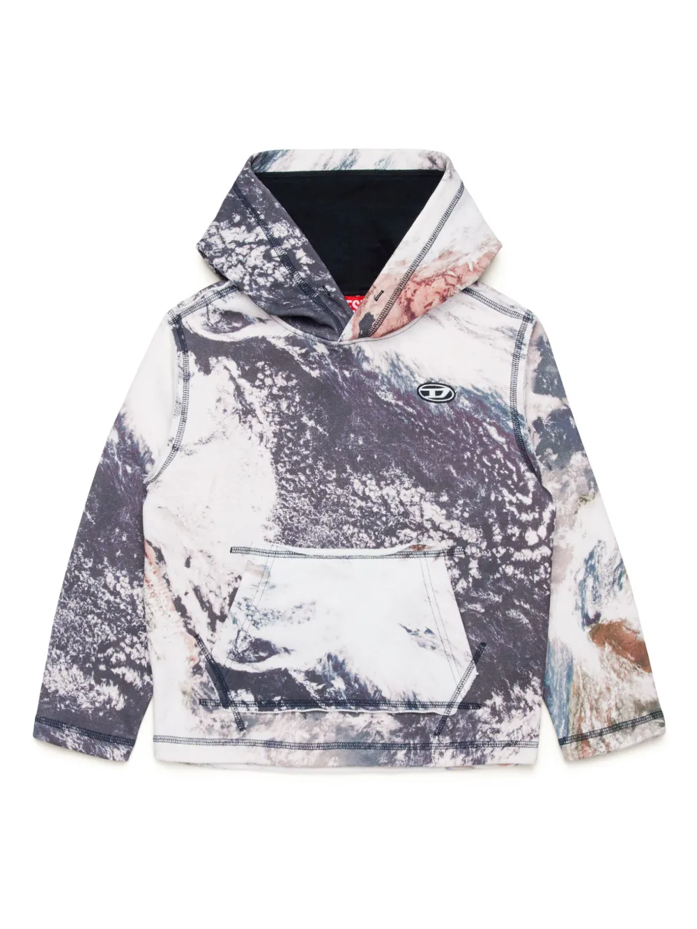 Худи Spayhoodl1 Diesel Kids, серый