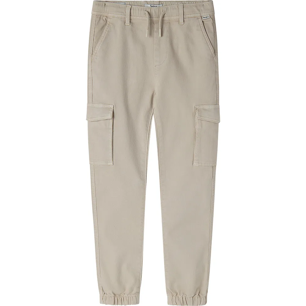 

Брюки карго Pepe Jeans Slim Gymdigo, бежевый