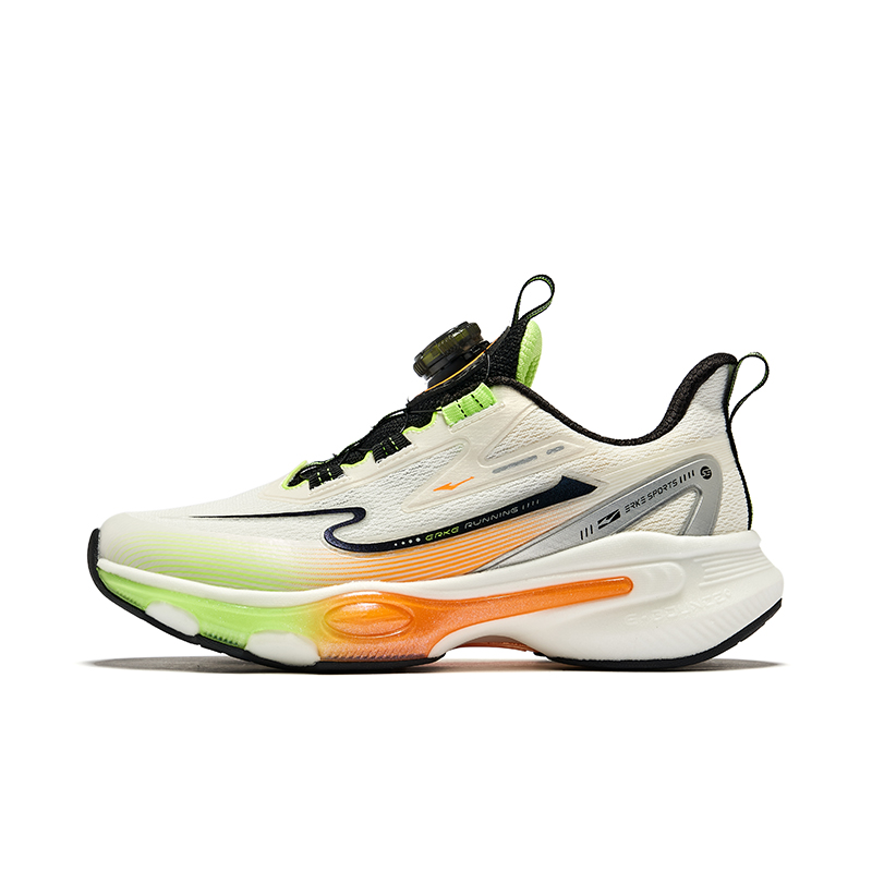 

ERKE KIDS Детские кроссовки low top белые оранжевые kids'