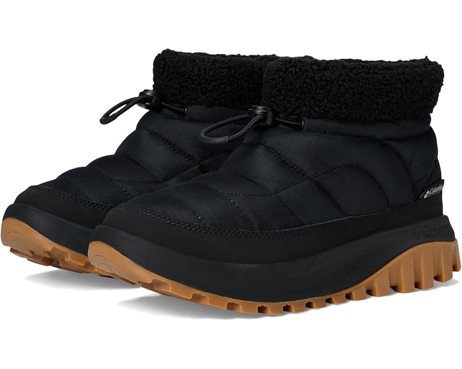 

Ботинки Columbia Snowtrot Shorty, цвет Black/Sea Salt
