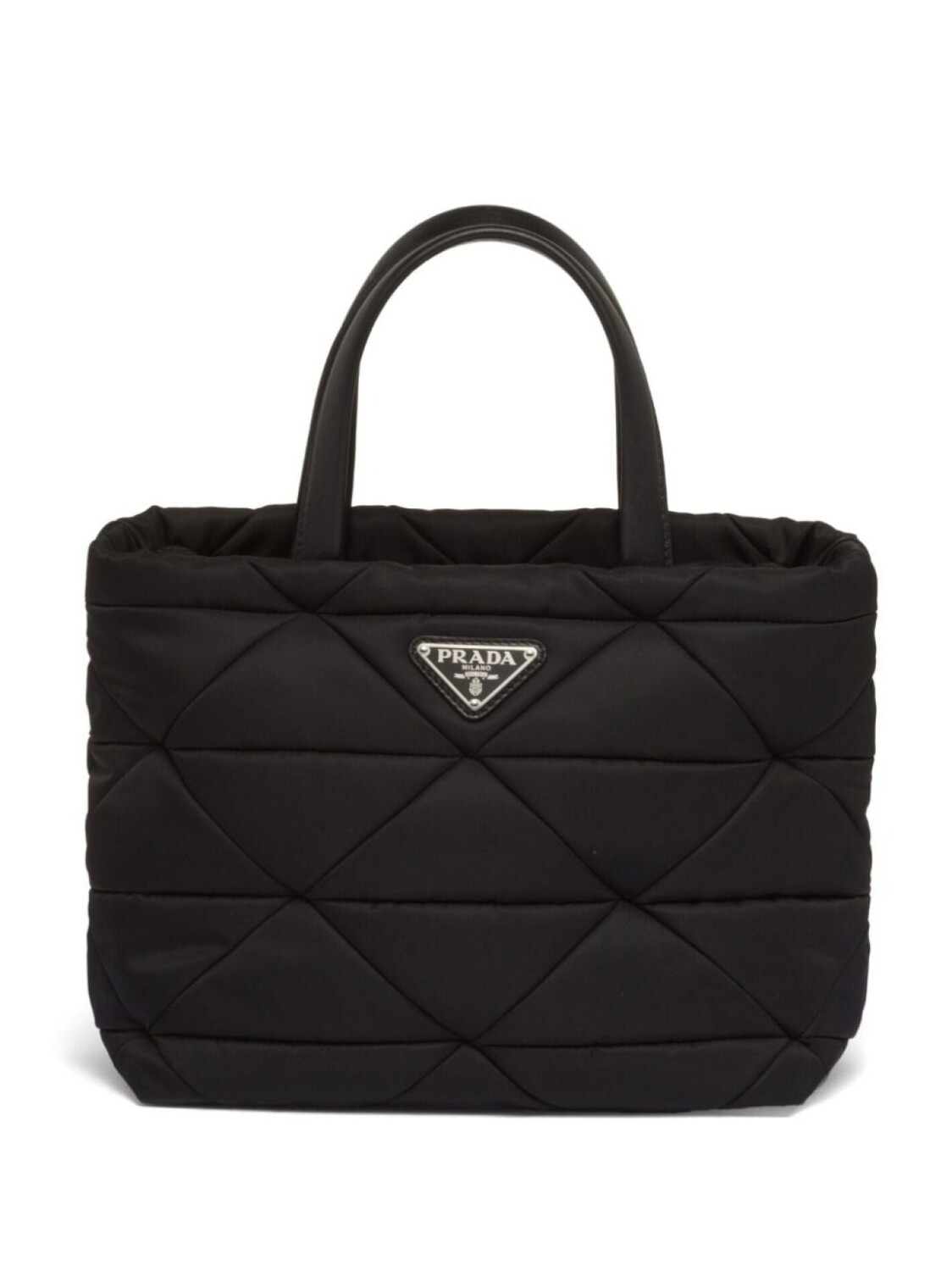 

Дутая сумка-тоут Prada Re-Nylon, черный