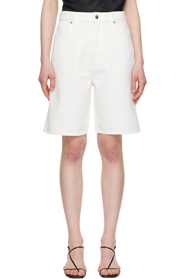 

Шорты джинсовые Isu Loulou De Saison, цвет ivory