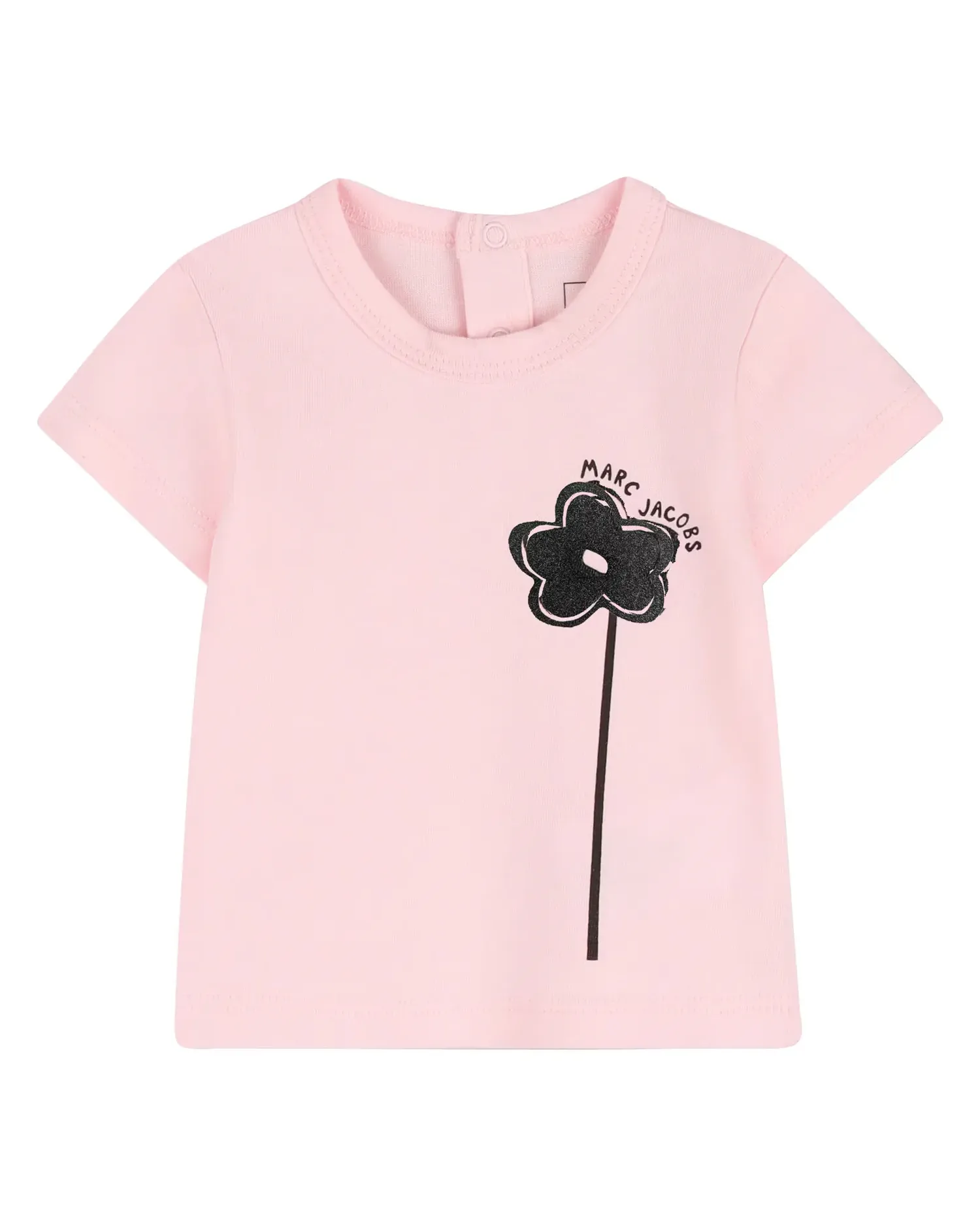 Набор для малыша унисекс с микроузором из хлопка Marc Jacobs, розовый — фото 2