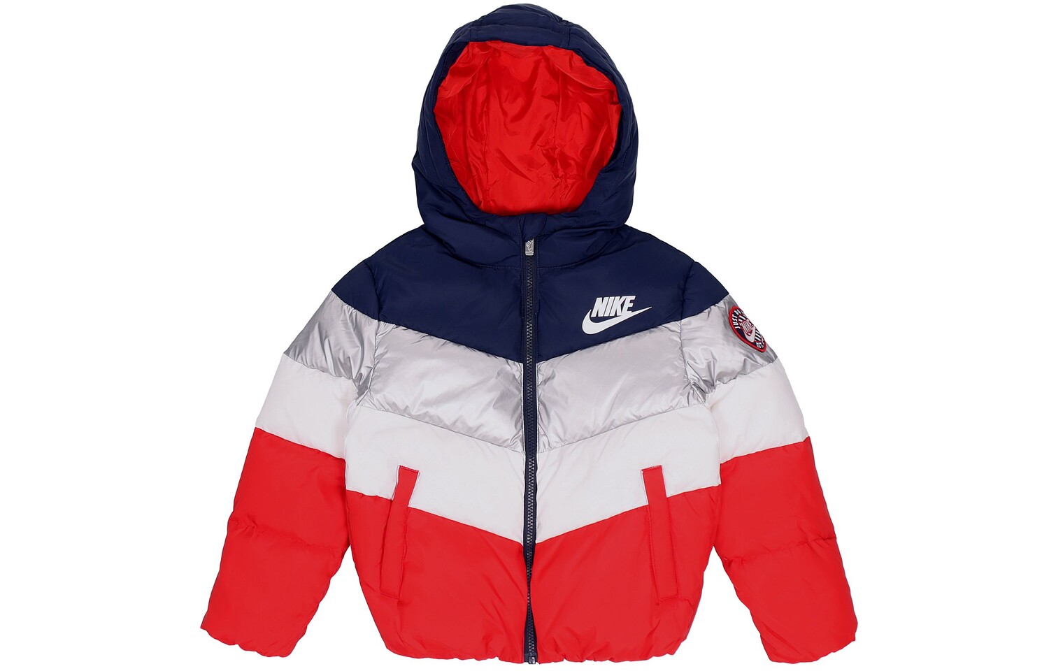

Nike Kids Пуховик/пуховик, цвет Navy