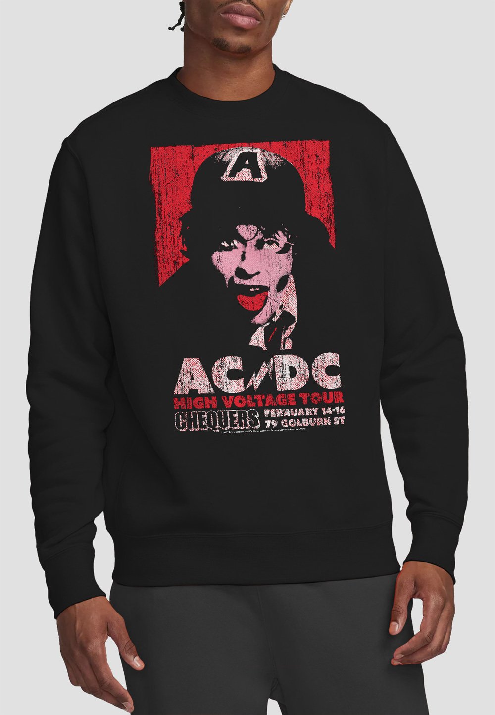 

Толстовка AC DC HIGH VOLTAGE LIVE Cotton Soul, черный