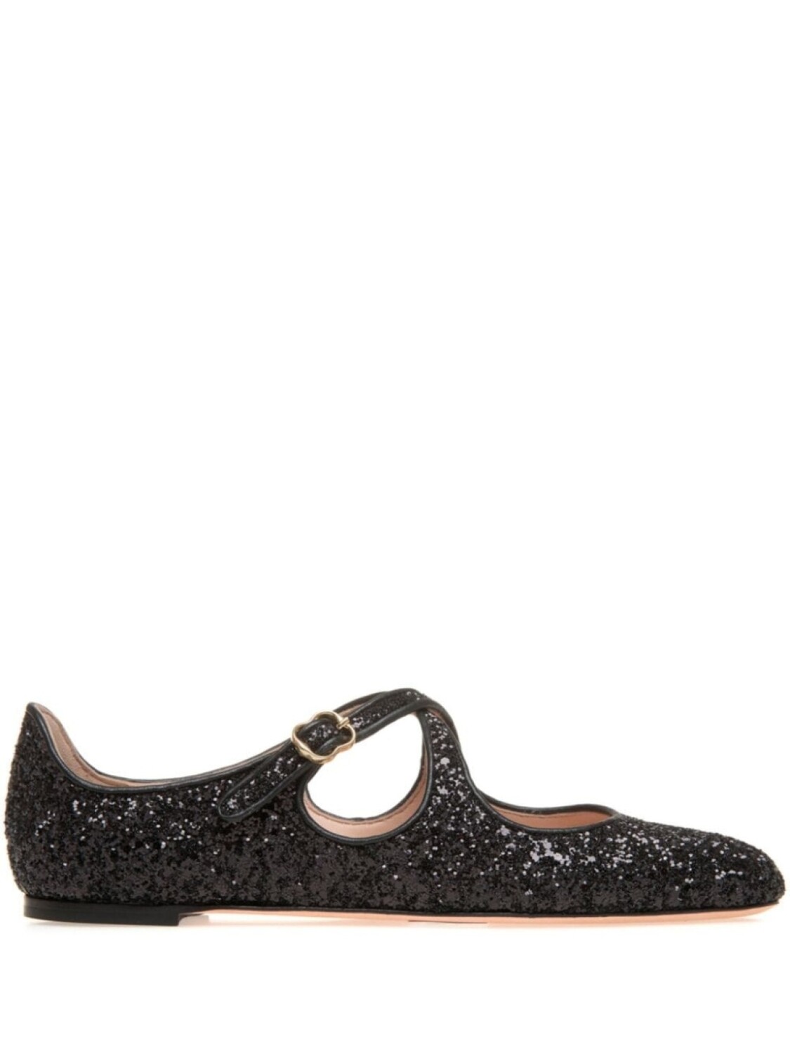 

Bally балетки Ballyrina с блестками, черный