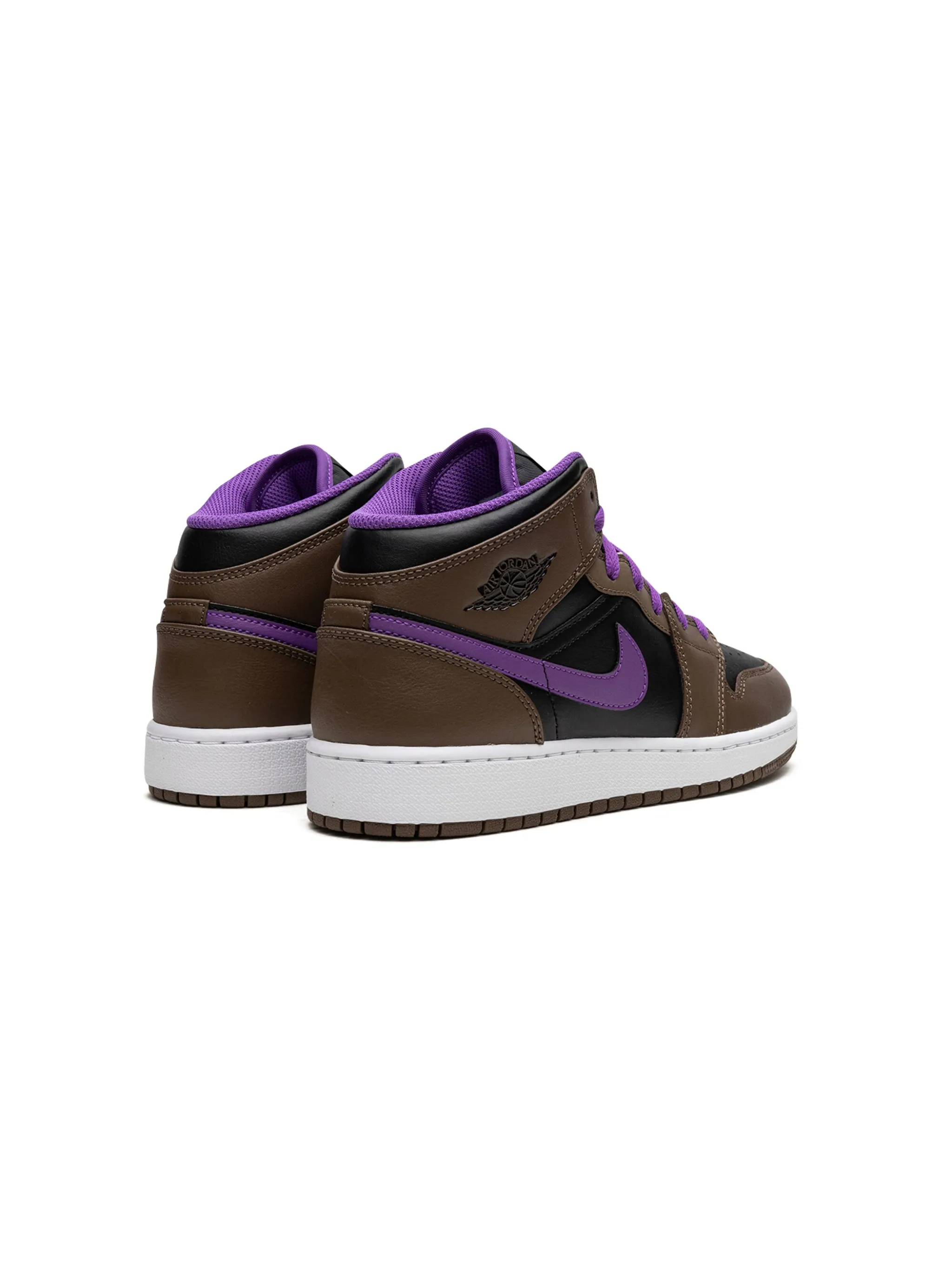 Кроссовки Air Jordan 1 Mid GS Palomino Jordan Kids, коричневый — фото 3