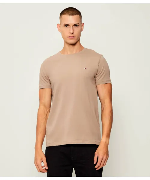 

Футболка Slim fit Tommy Hilfiger, бежевый