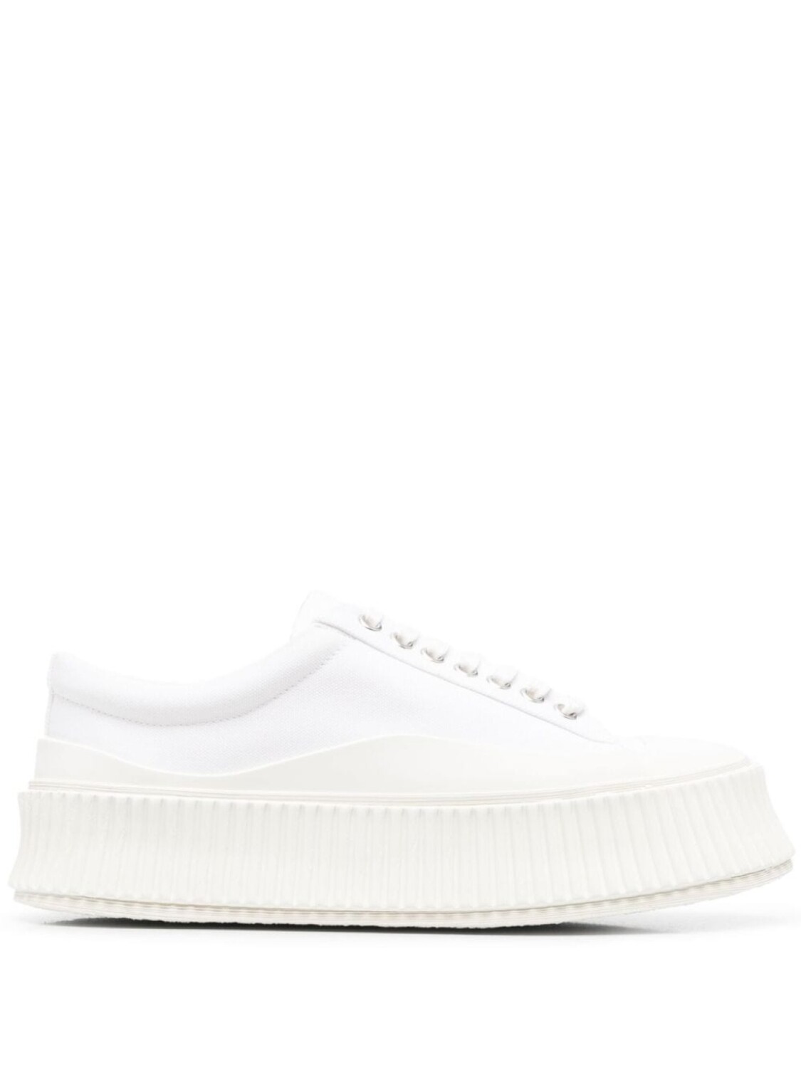 

Jil Sander кеды на шнуровке, белый