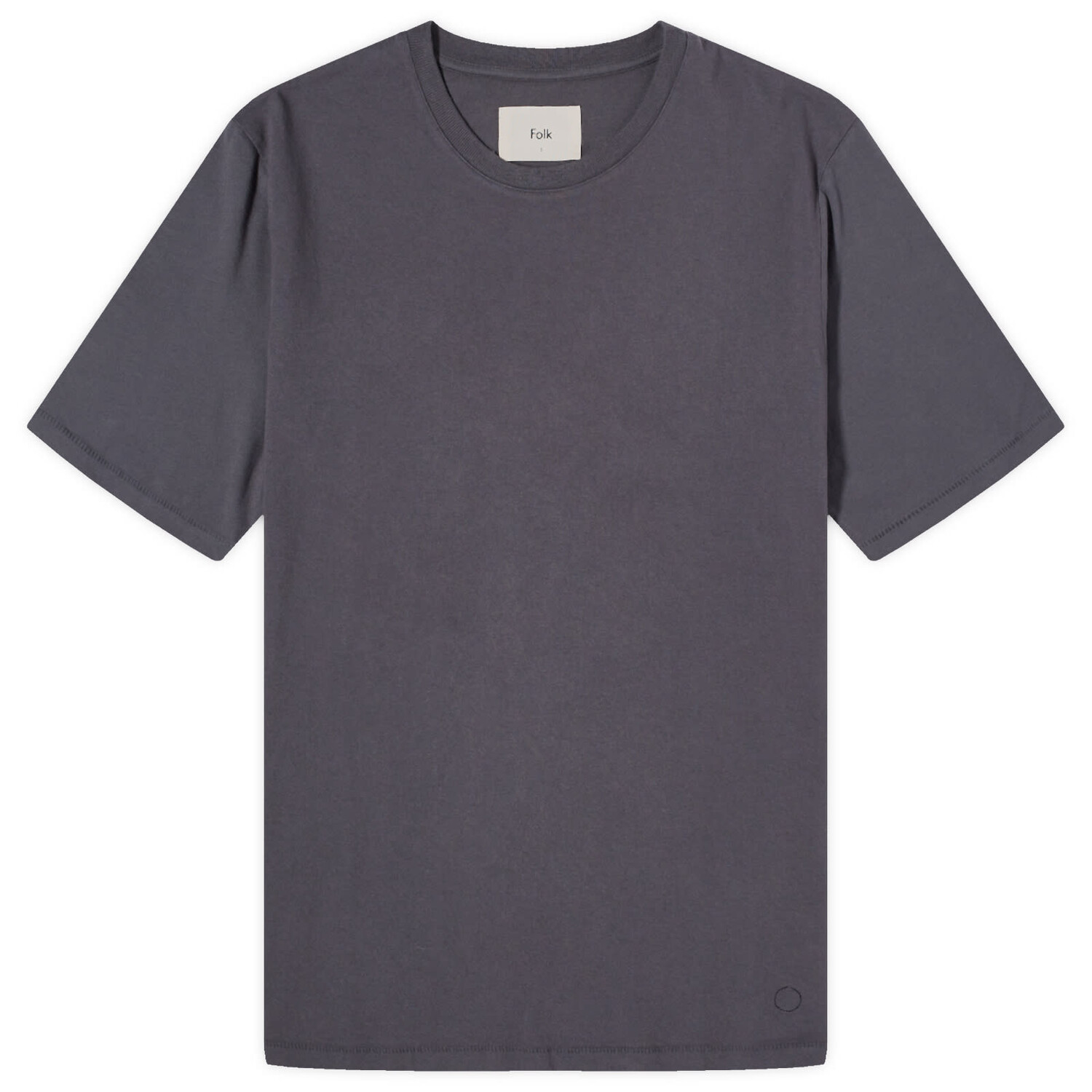 

Футболка Folk Contrast Sleeve T-Shirt, цвет Graphite